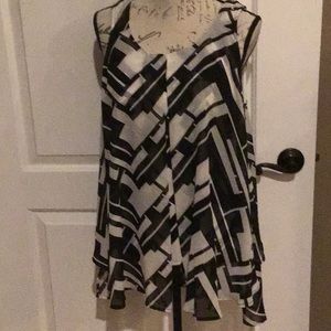 NWT Large New Directions Sheer over Tank